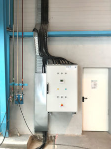 Alimentation machines - INGELEC+, bureau d'études en ingénierie électrique basé à Pierrefeu Var, France.
